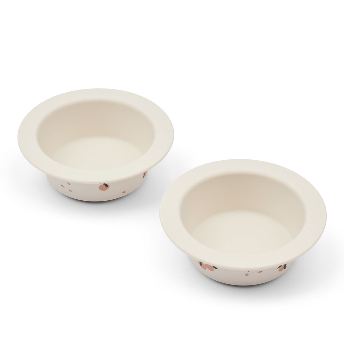 Liewood Peony Skål med Sugekopp, Peach/ Sea Shell 2 pk.